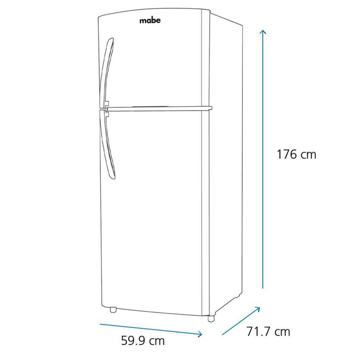 REFRIGERADOR MABE 11 P3 CON DESPACHADOR