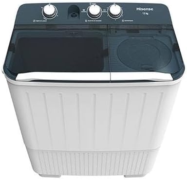 LAVADORA SEMIAUTOMÁTICA DOBLE TINA HISENSE 13KG.
