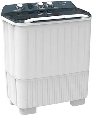 LAVADORA SEMIAUTOMÁTICA DOBLE TINA HISENSE 13KG.