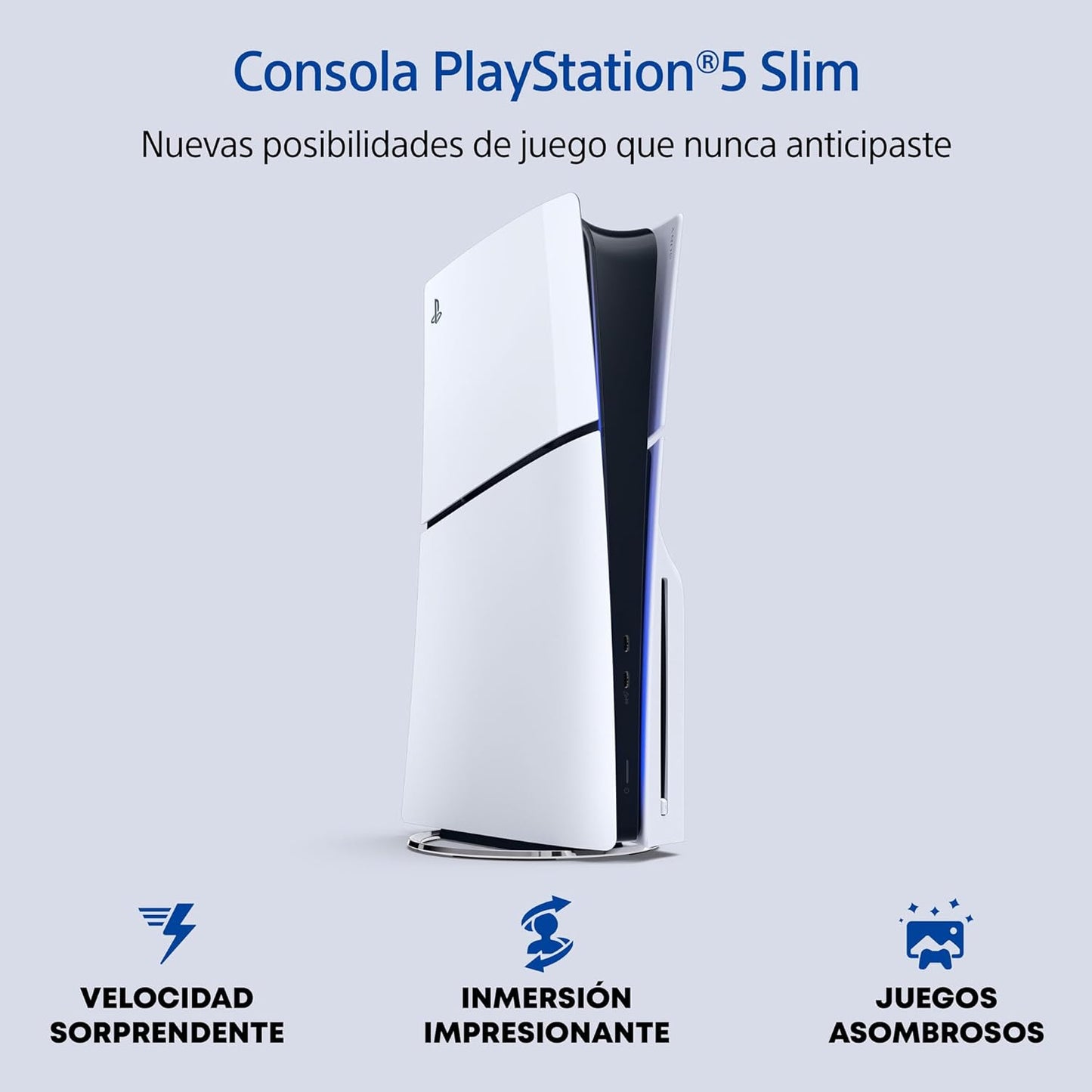 CONSOLA PLAYSTATION 5 SLIM CON LECTOR DE DISCOS