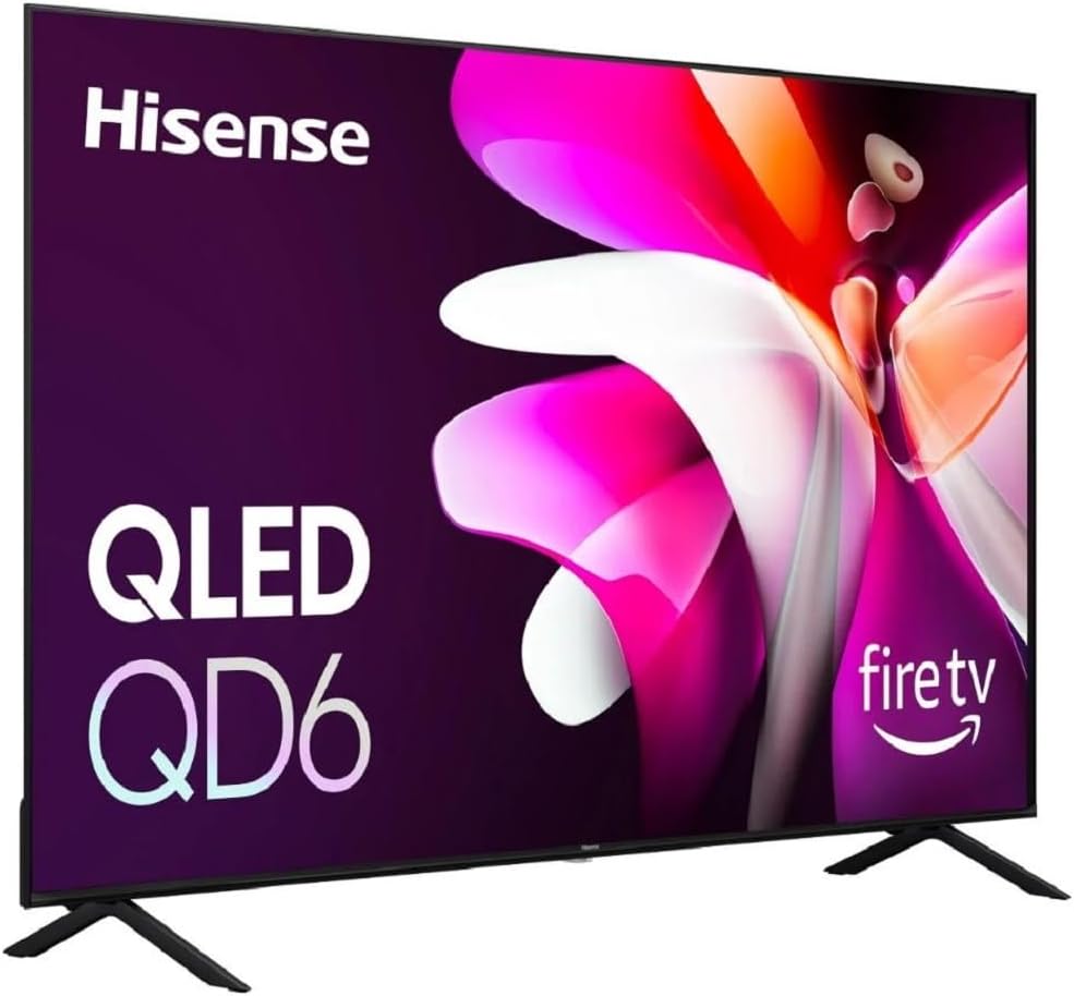 PANTALLA HISENSE 43" QLED 4K SMARTV 🔥PAGO SEMANAL $135🔥