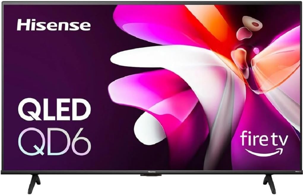 PANTALLA HISENSE 43" QLED 4K SMARTV 🔥PAGO SEMANAL $135🔥