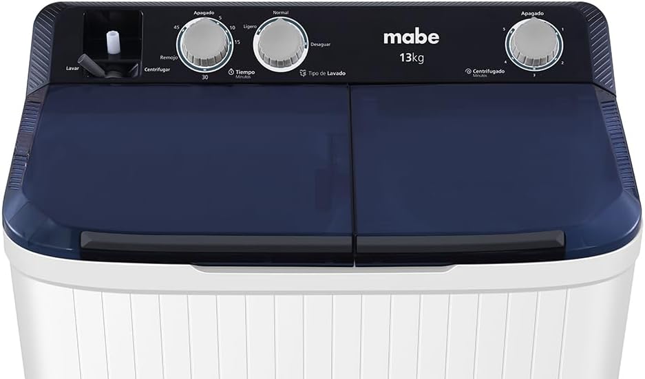 LAVADORA SEMIAUTOMATICA MABE 13KG. *PAGO SEMANAL $185*