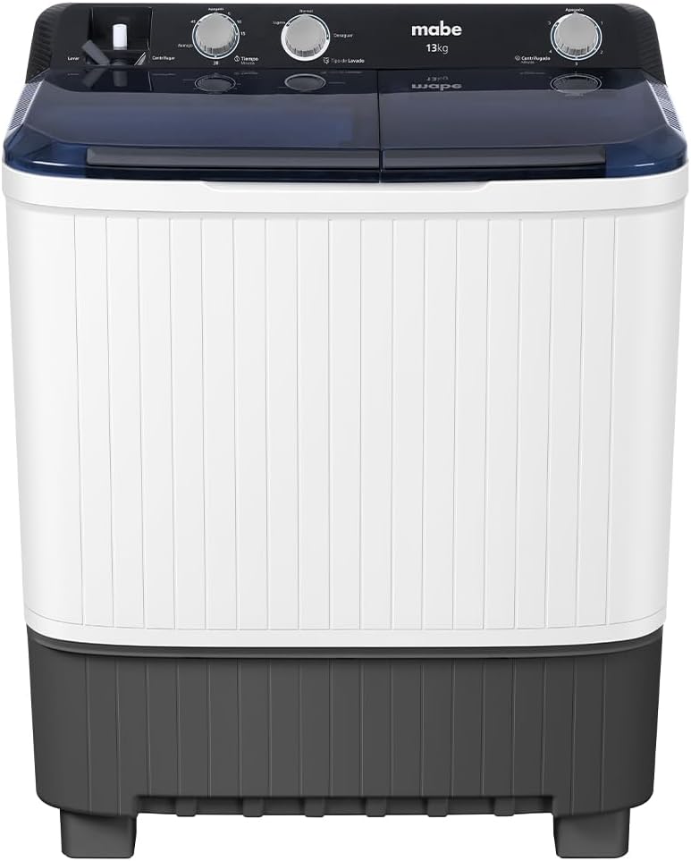 LAVADORA SEMIAUTOMATICA MABE 13KG. *PAGO SEMANAL $185*