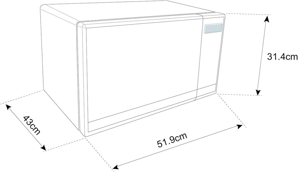 HORNO DE MICROONDAS TEKA 1.4 PIES CON GRILL