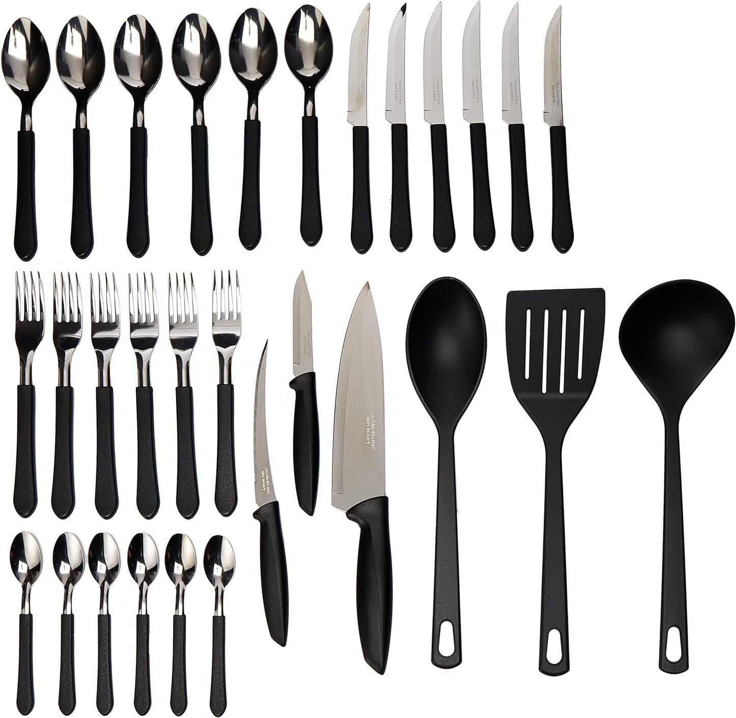 BATERÍA DE COCINA TRAMONTINA DE 38 PIEZAS ✨PAGO SEMANAL $85✨