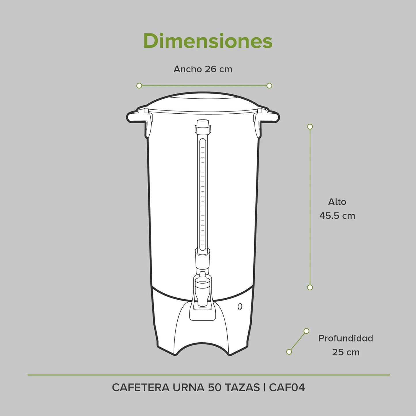 CAFETERA AVERA 50 TAZAS ✨PAGO SEMANAL $65✨
