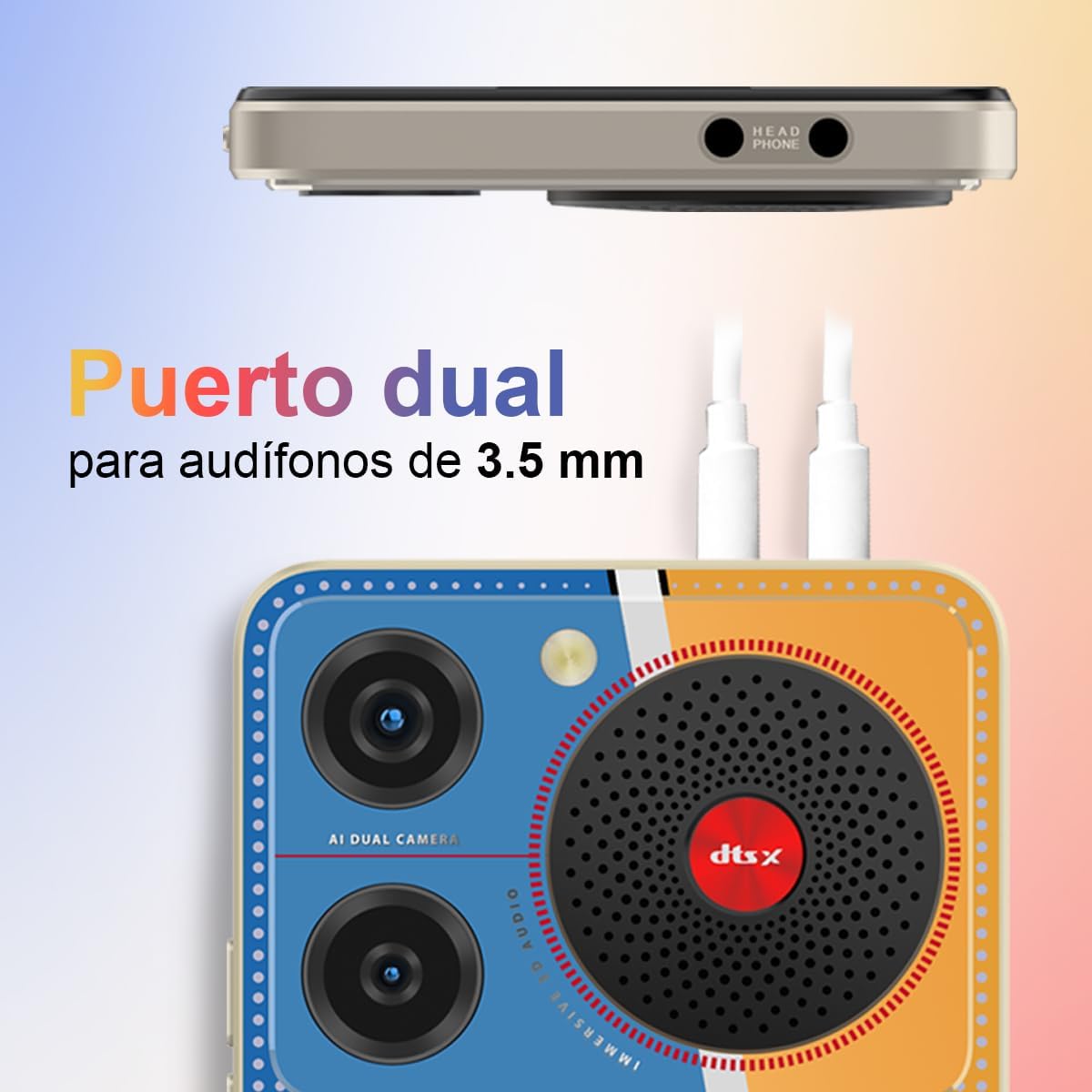 CELULAR ZTE NUBIA MUSIC 8+128GB ✨PAGO SEMANAL $95✨