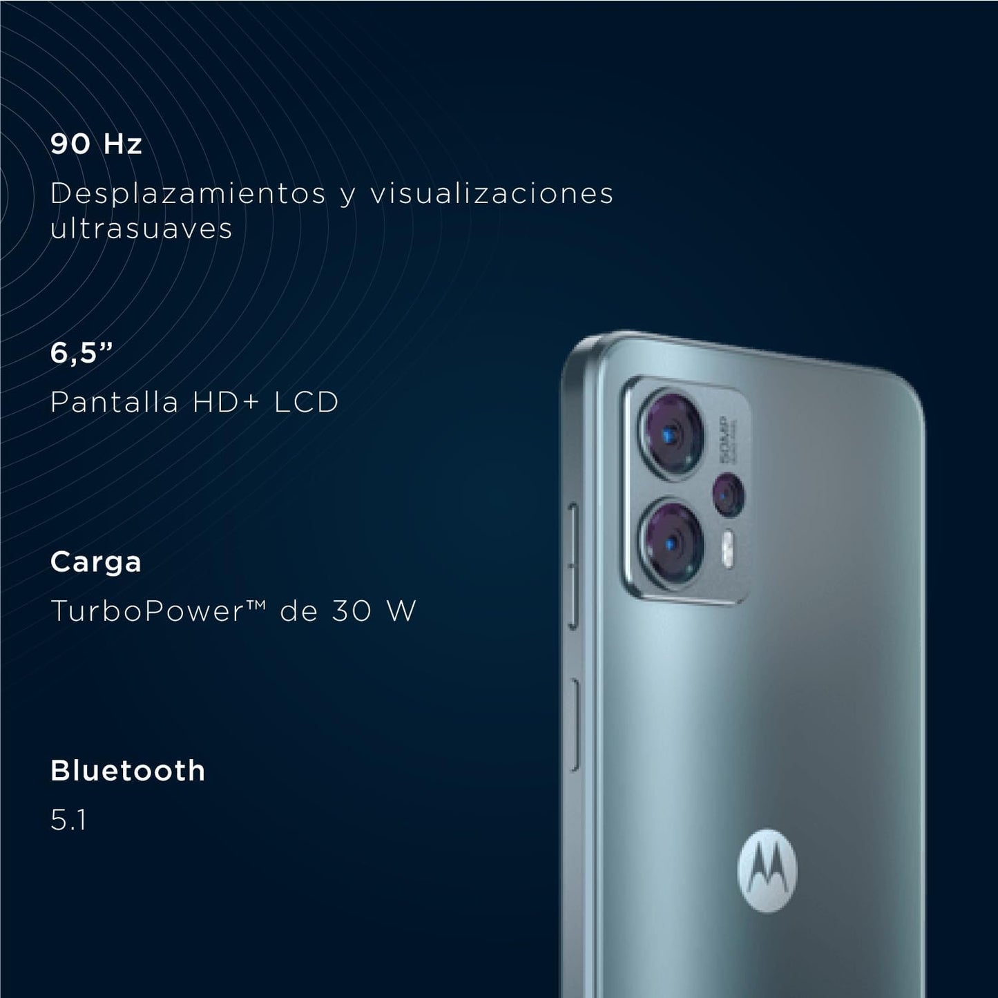 MOTOROLA MOTO G23 4+128GB ✨PAGO SEMANAL $115✨