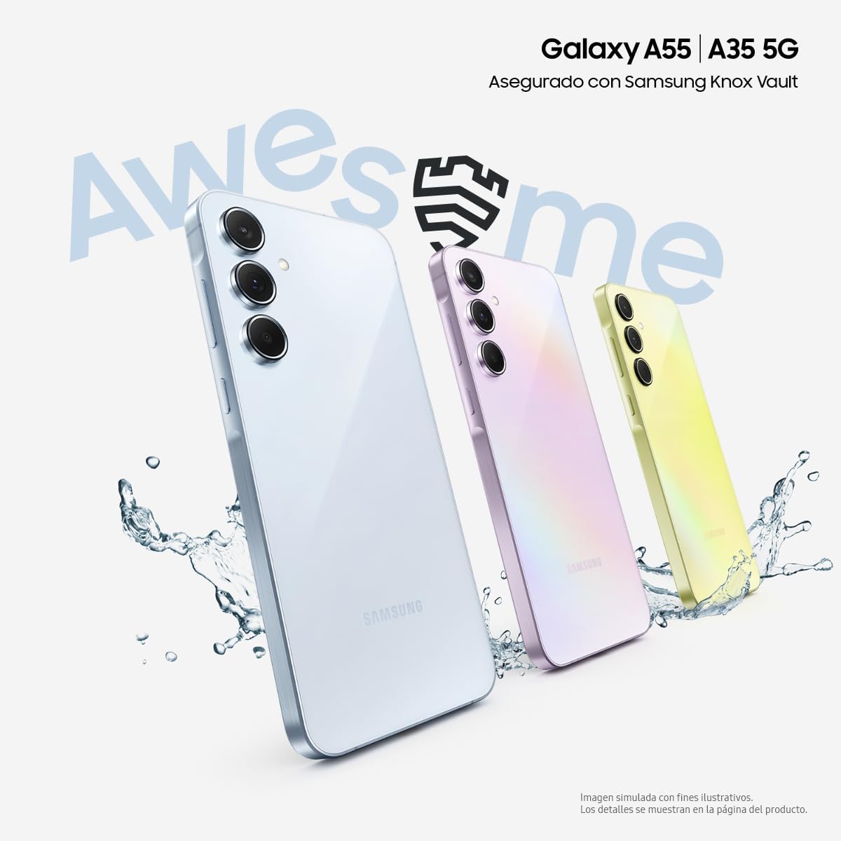 SAMSUNG GALAXY A55 8+128GB ✨PAGO SEMANAL $225✨