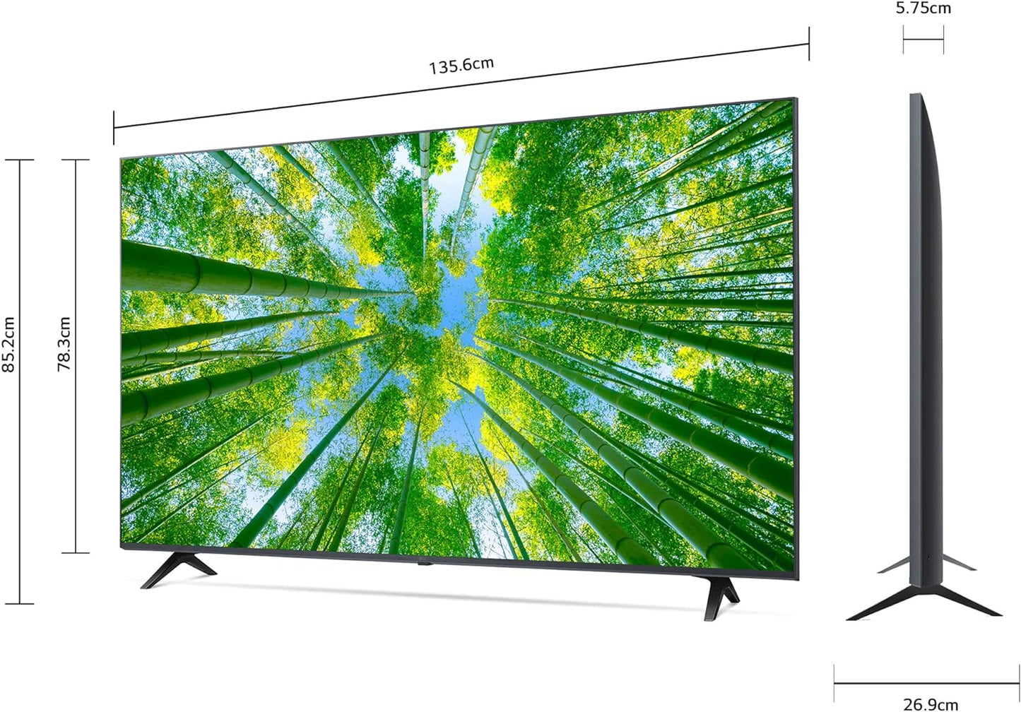 PANTALLA LG AL THINQ 4K UHD 60" SMART TV 🔥PAGO SEMANAL $280🔥