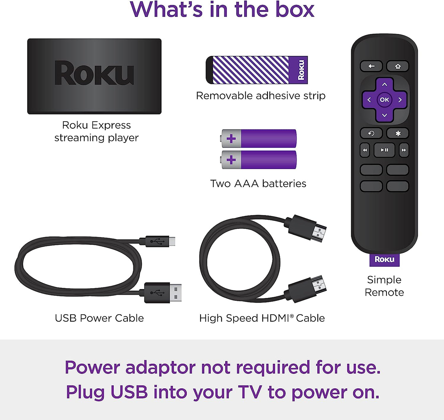 DISPOSITIVO ROKU EXPRESS ✨PAGO SEMANAL $40✨