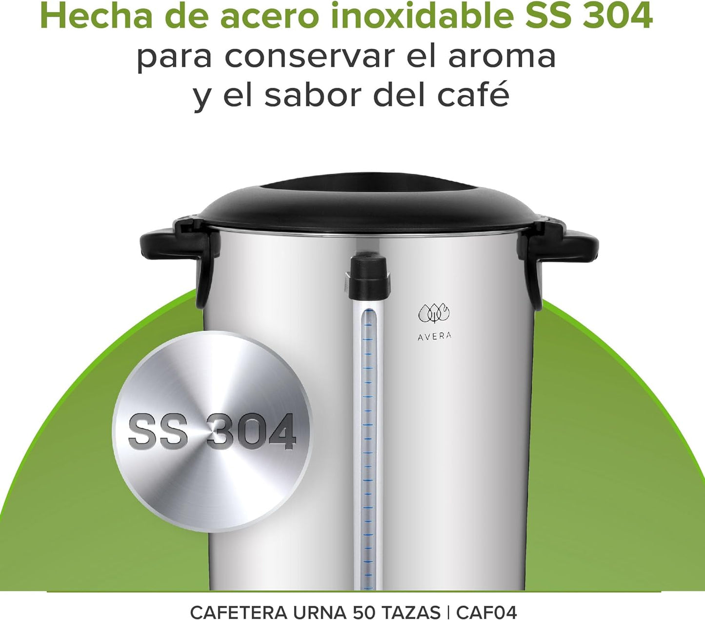 CAFETERA AVERA 50 TAZAS ✨PAGO SEMANAL $65✨