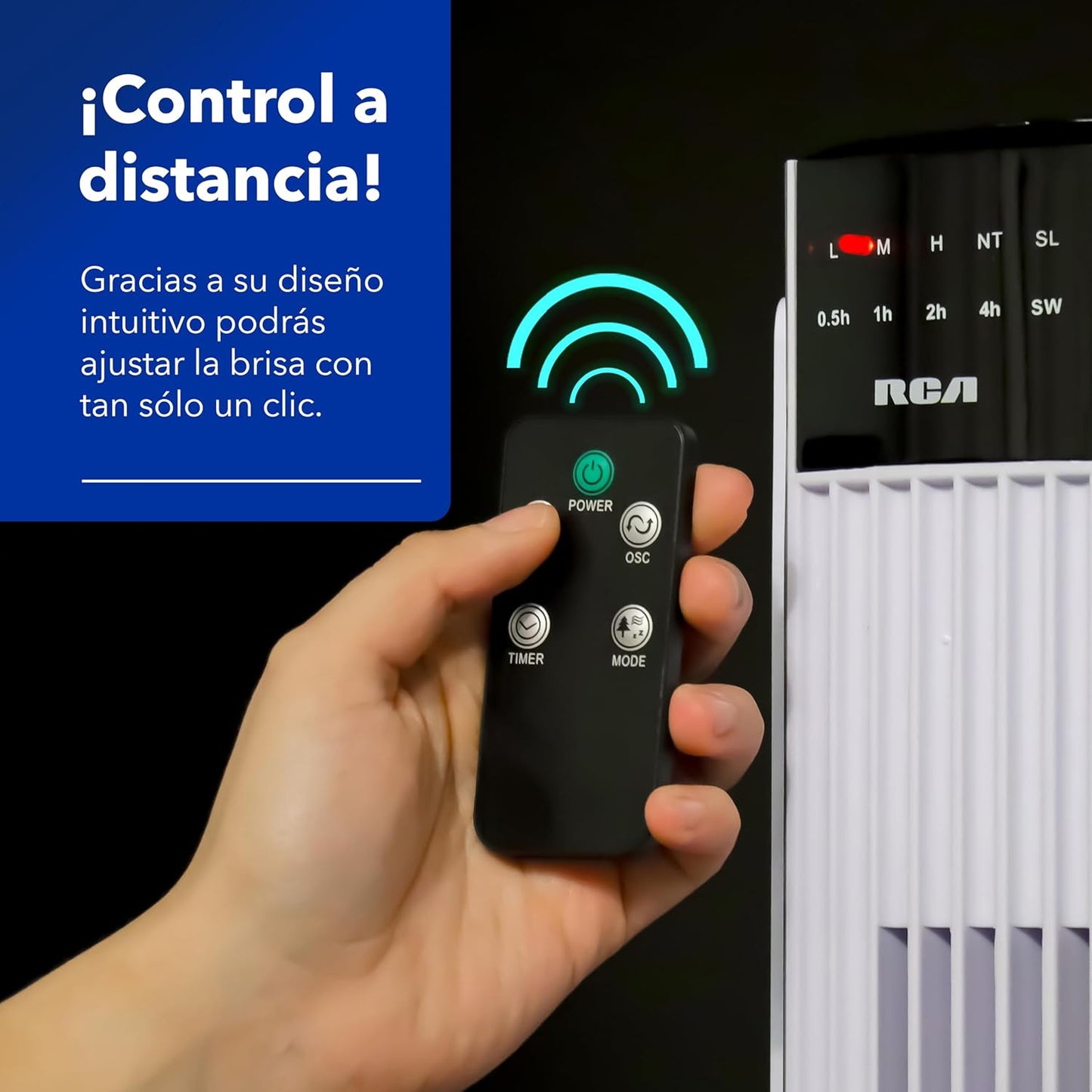 VENTILADOR DE TORRE RCA 3 VELOCIDADES 🔥PAGO SEMANAL $50.00🔥