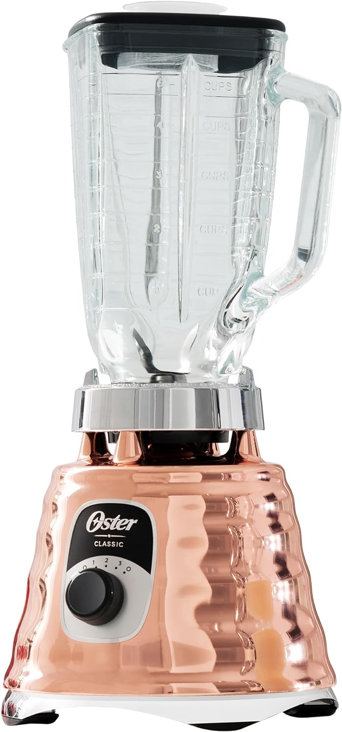 LICUADORA OSTER CLASICA 3 Vel Rosa Cobre ✨PAGO SEMANAL $55✨