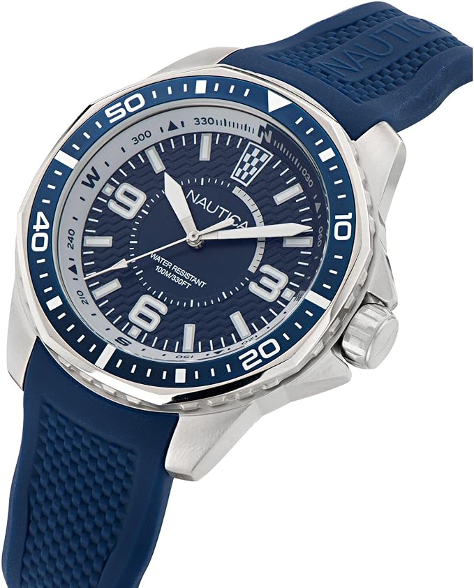 RELOJ NAUTICA KOH MAY BAY 46mm CABALLERO ✨PAGO SEMANAL $75✨