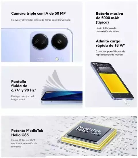 CELULAR XIAOMI POCO C65 6+128GB *PAGO SEMANAL $110*