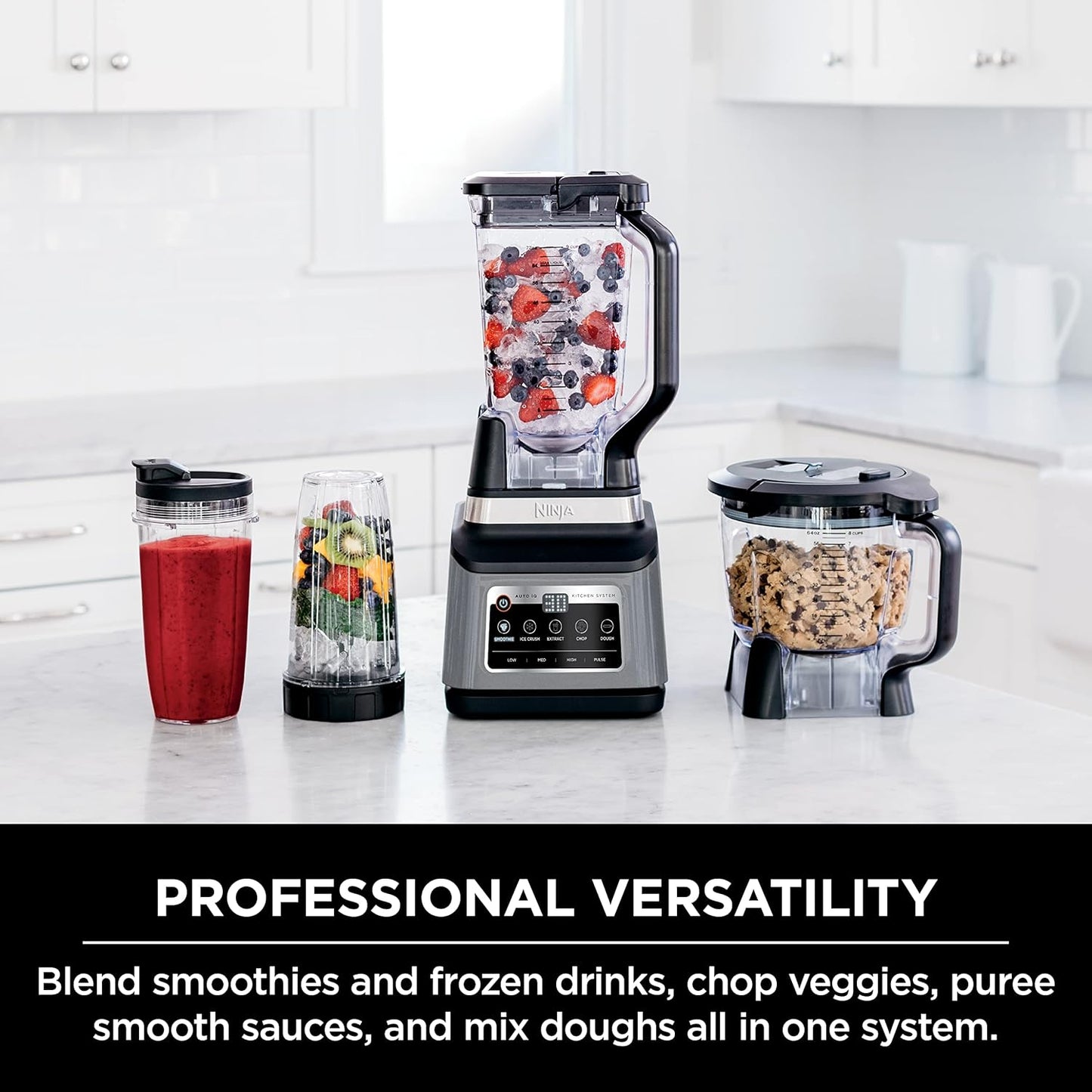 Sistema de Cocina NINJA 3 en 1, Set Licuadora con 5 programas ✨PAGO SEMANAL $190✨