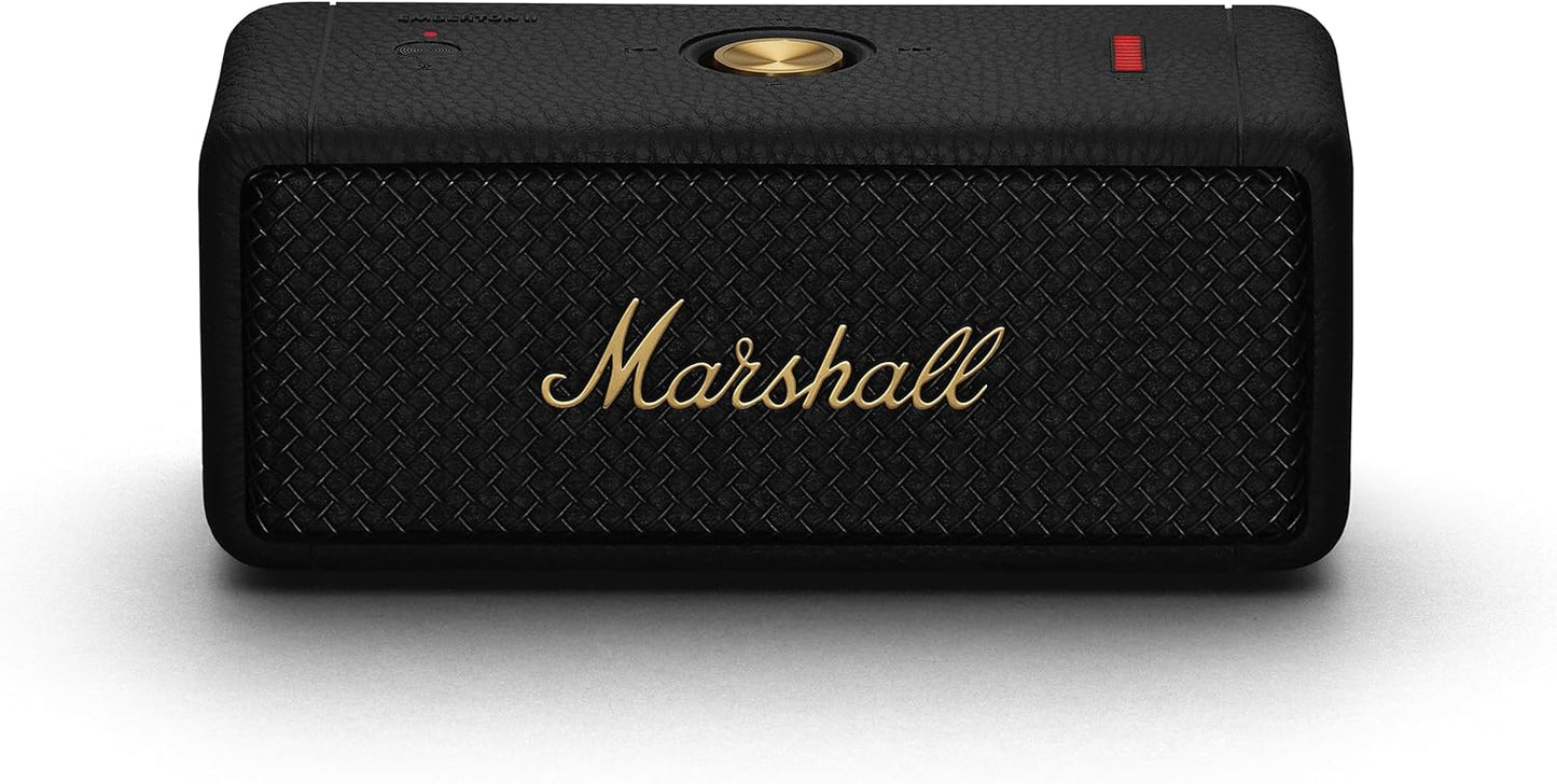 BOCINA MARSHALL Emberton II Negro/Latón ✨PAGO SEMANAL $90✨