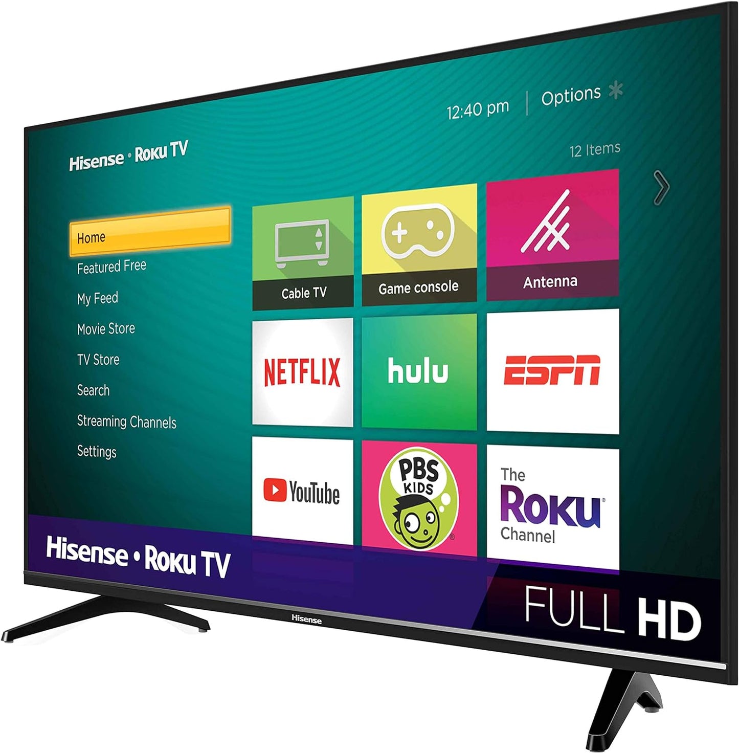 PANTALLA HISENSE 40" ROKU FULL HD SMART 🔥PAGO SEMANAL $140🔥