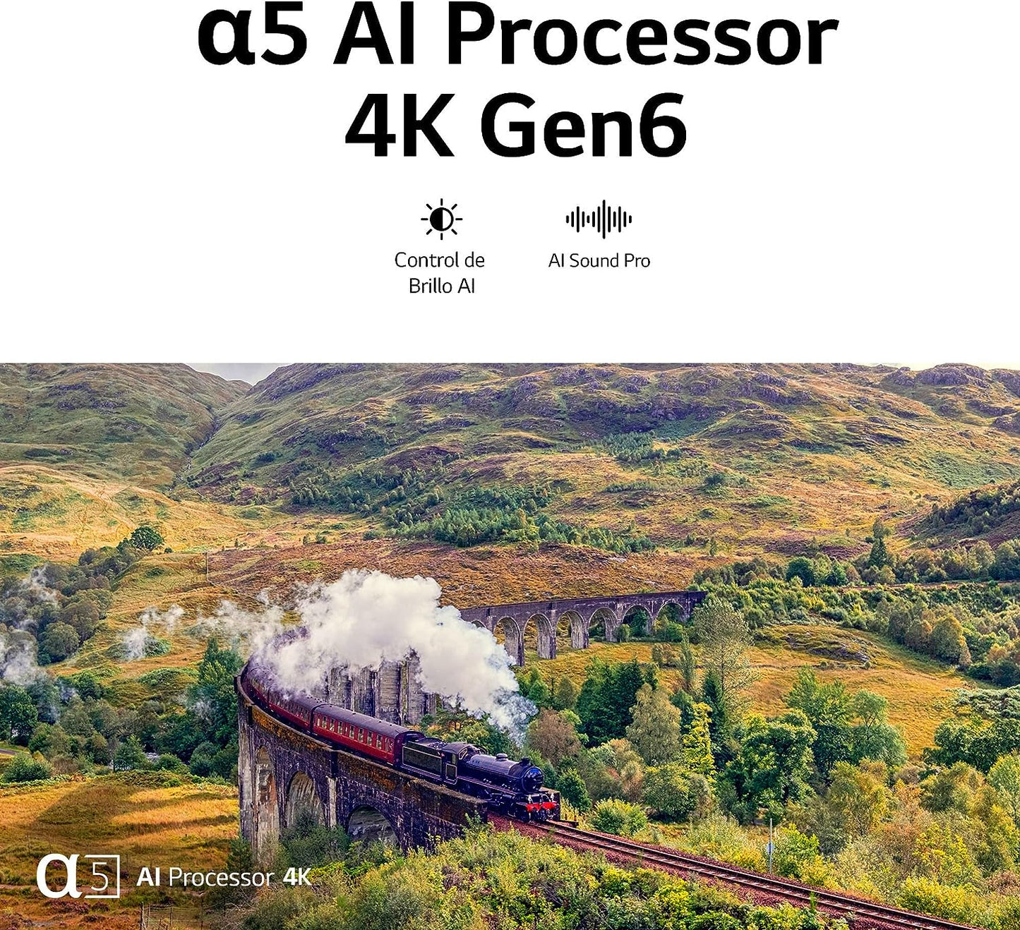 PANTALLA LG AI 4K UHD 55"