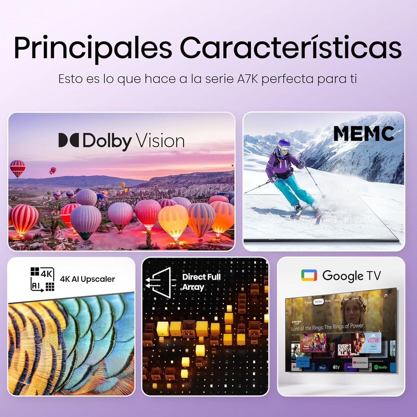 PANTALLA HISENSE 65" 4K ✨PAGO SEMANAL $230.00✨