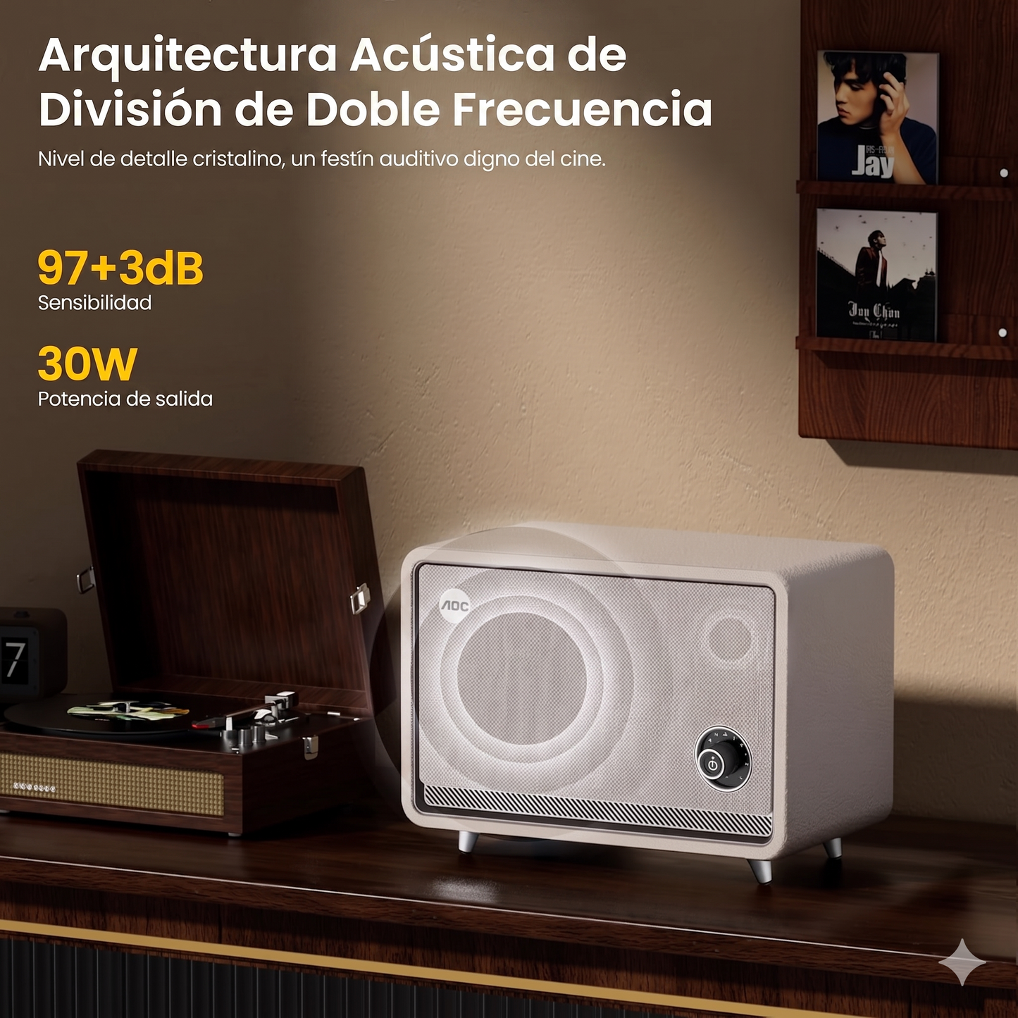 BOCINA AOC Bluetooth Portatil 80W ✨PAGO SEMANAL $70✨