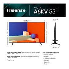 PANTALLA HISENSE 55" 4K SMARTV✨ PAGO SEMANAL $190✨