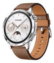 SMARTWATCH HUAWEI GT4 46mm *CORREA DE CUERO EN COLOR CAFÉ* 🔥PAGO SEMANAL $140🔥