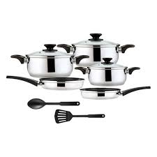 BATERIA TRAMONTINA ACERO INOXIDABLE 10 PIEZAS *PAGO SEMANAL $60*