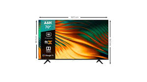 PANTALLA HISENSE 70" 4K UHD SMART