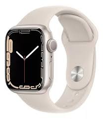 Apple Watch Series 7 (1.614") Caja de aluminio color Blanco *PAGO SEMANAL $190*
