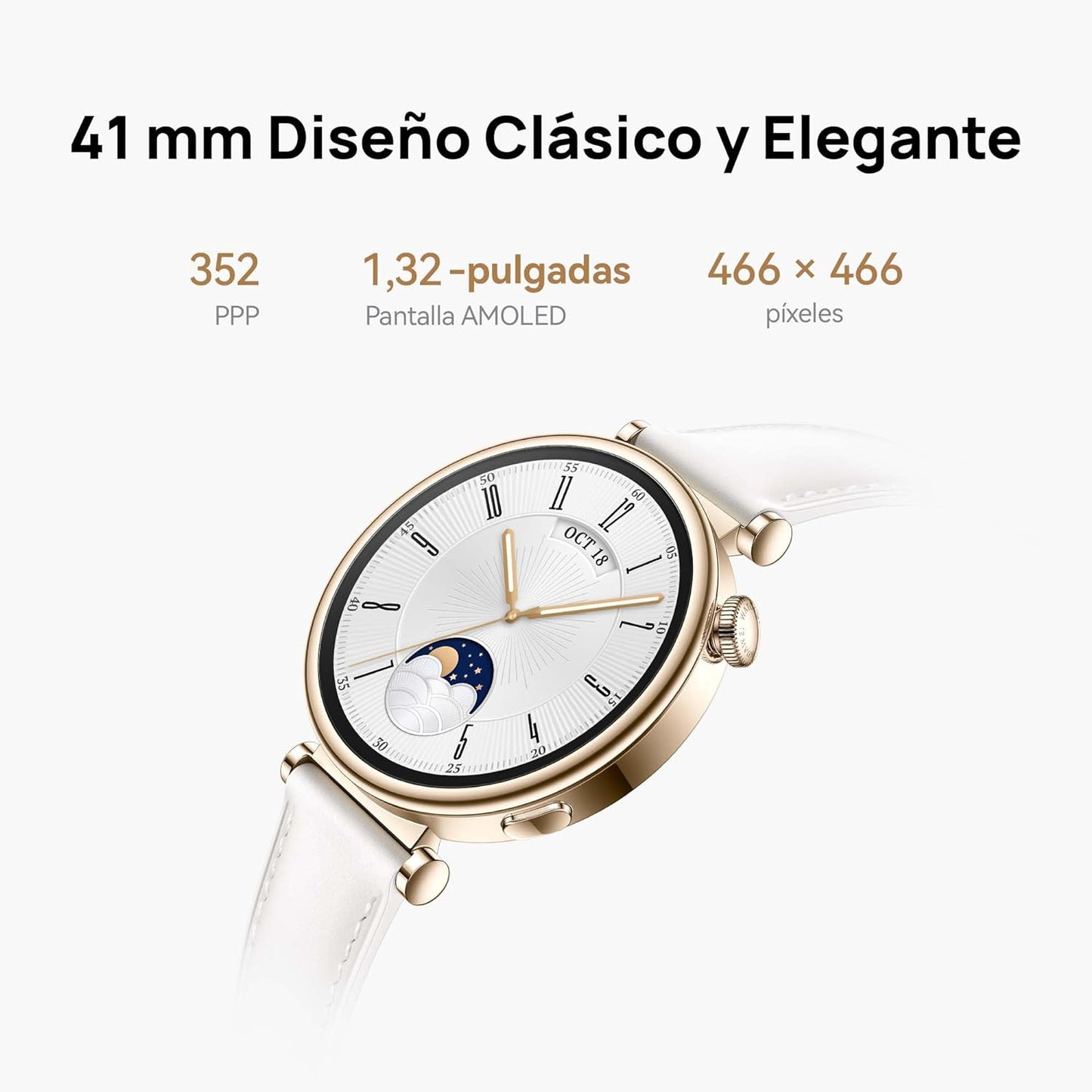 SMARTWATCH HUAWEI GT4 COLOR BLANCO ✨PAGO SEMANAL $130✨
