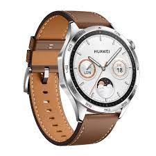 SMARTWATCH HUAWEI GT4 46mm *CORREA DE CUERO EN COLOR CAFÉ* 🔥PAGO SEMANAL $140🔥