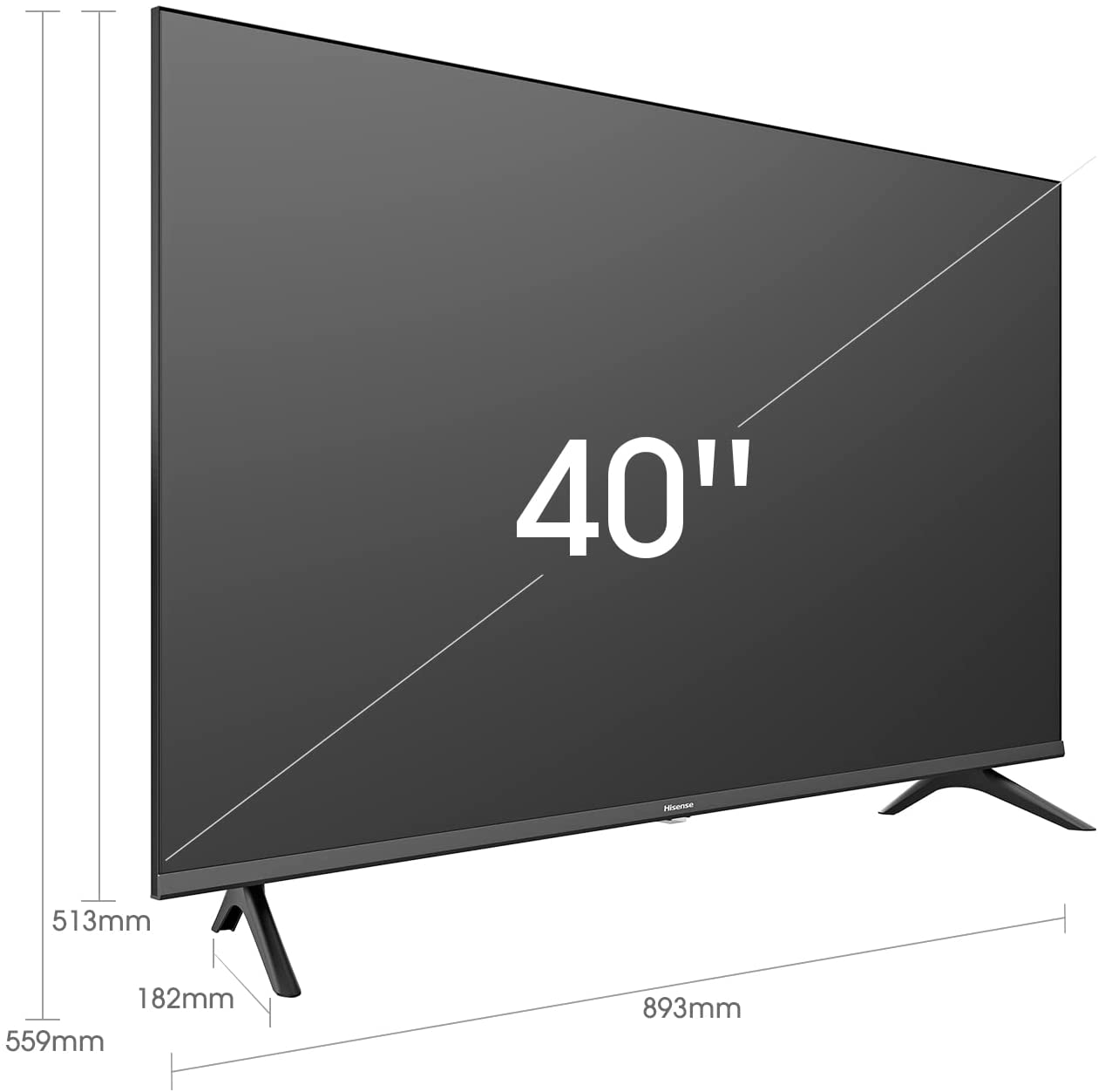 PANTALLA HISENSE 40" FHD SMARTV 🔥PAGO SEMANAL $105🔥