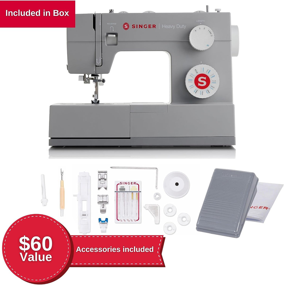 MAQUINA DE COSER SINGER DE ALTA VELOCIDAD