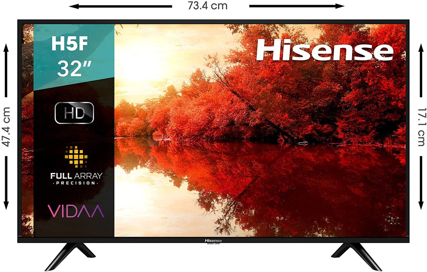 PANTALLA HISENSE 32" SMARTV