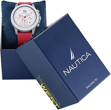 RELOJ NAUTICA CRONOGRAFO SPORTY ONE 45mm CABALLERO ✨PAGO SEMANAL $90✨