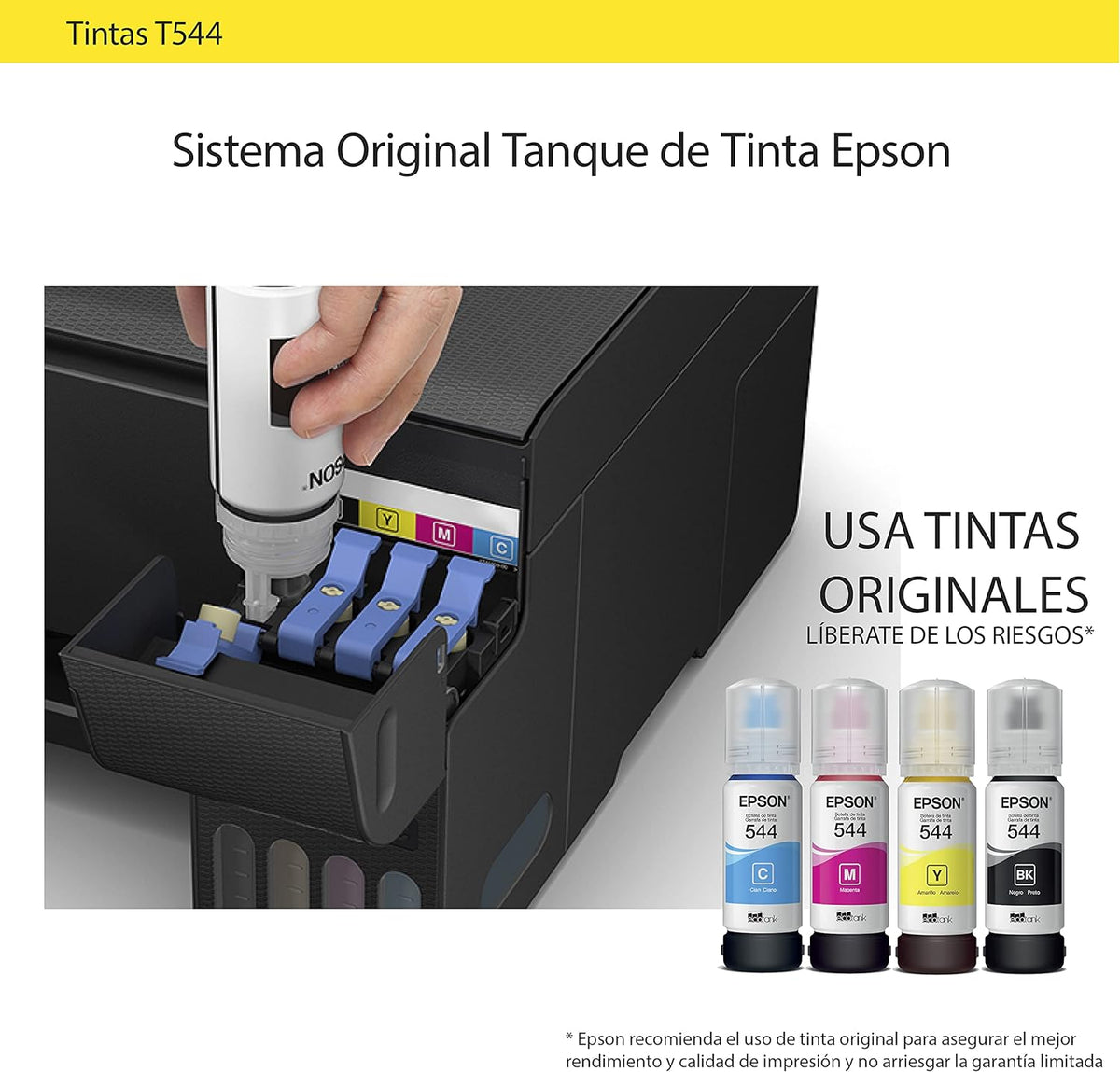IMPRESORA MULTIFUNCIONAL EPSON ECOTANK CONEXION USB