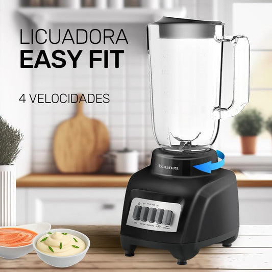LICUADORA TAURUS HALEY  | 400 Watts | 4 Vel *PAGO SEMANAL $35*