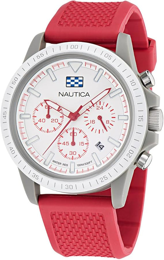 RELOJ NAUTICA CRONOGRAFO SPORTY ONE 45mm CABALLERO ✨PAGO SEMANAL $90✨