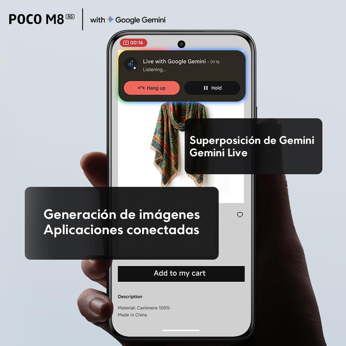 CELULAR XIAOMI POCO M8 5G 12+512GB ✨PAGO SEMANAL $170✨