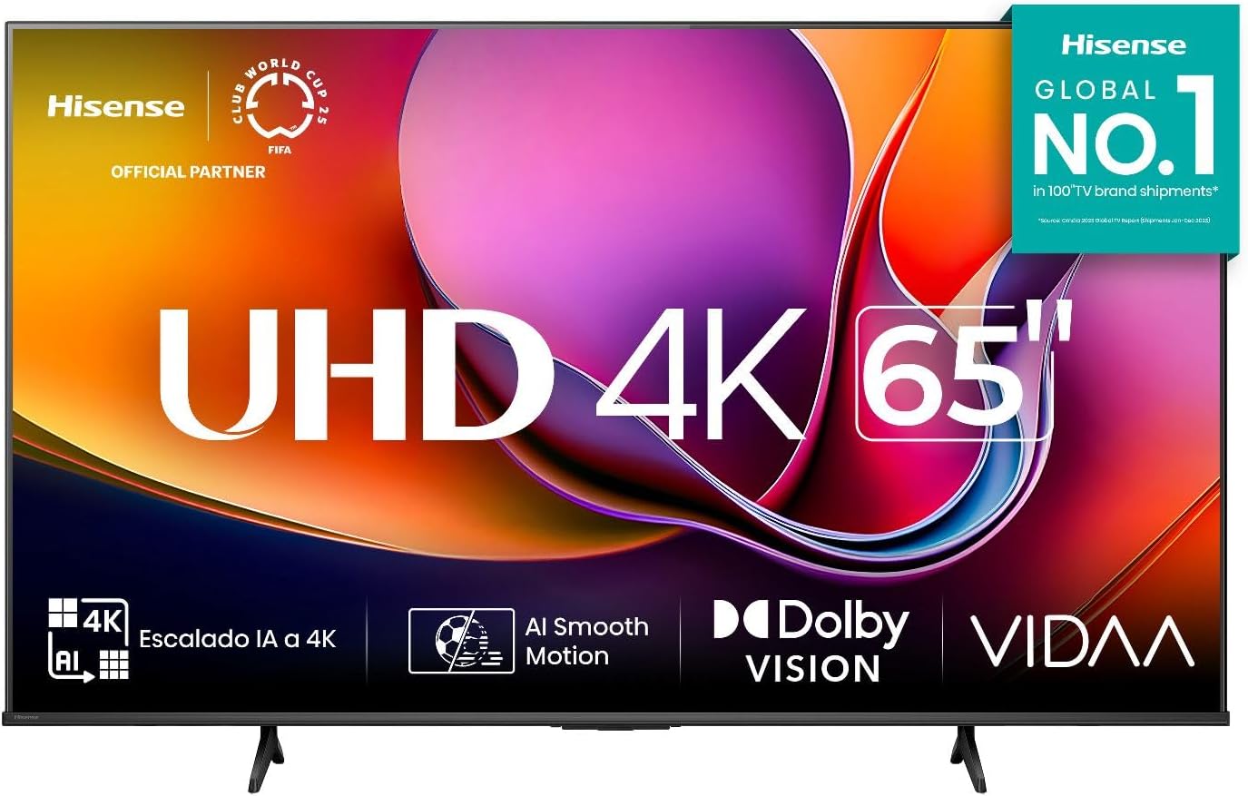 PANTALLA HISENSE 65" 4K 🔥PAGO SEMANAL $230.00🔥