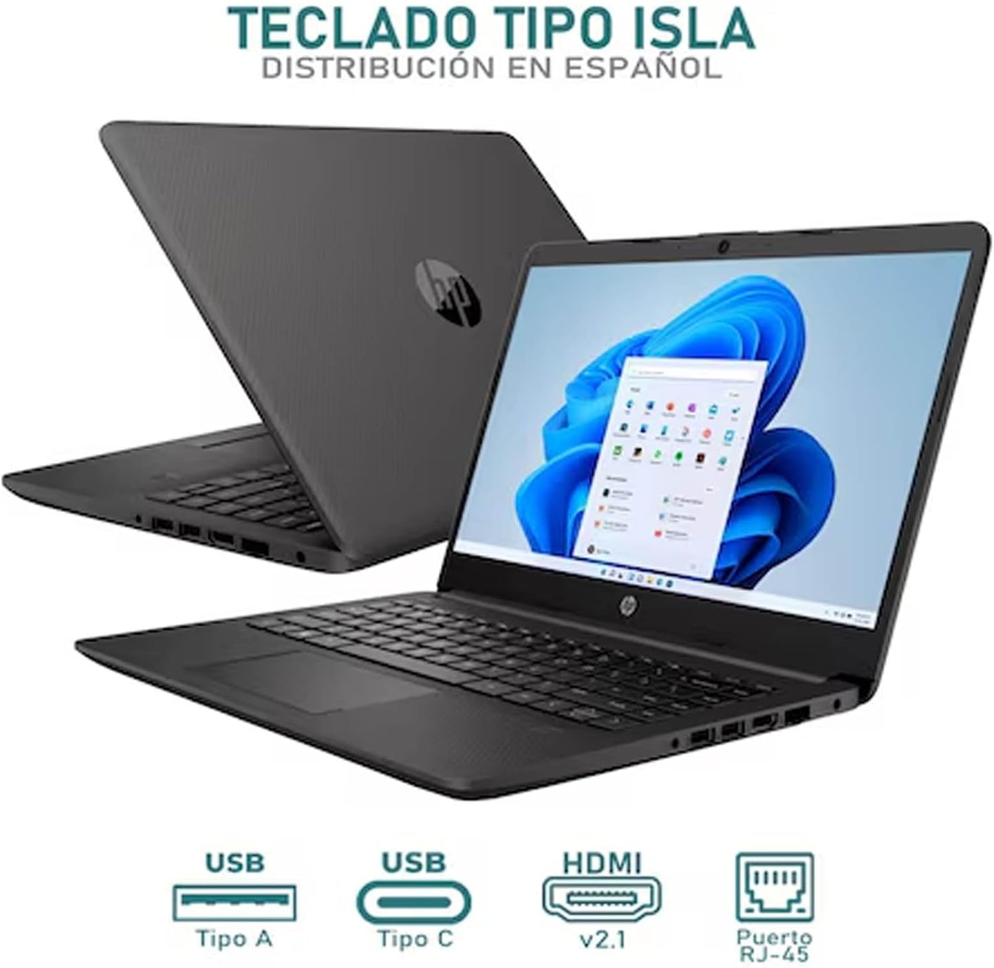 LAPTOP  HP 14" i3 8+256gb 🔥 PAGO SEMANAL $265🔥