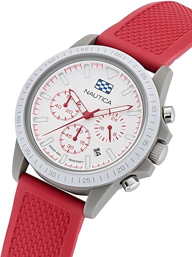 RELOJ NAUTICA CRONOGRAFO SPORTY ONE 45mm CABALLERO ✨PAGO SEMANAL $90✨