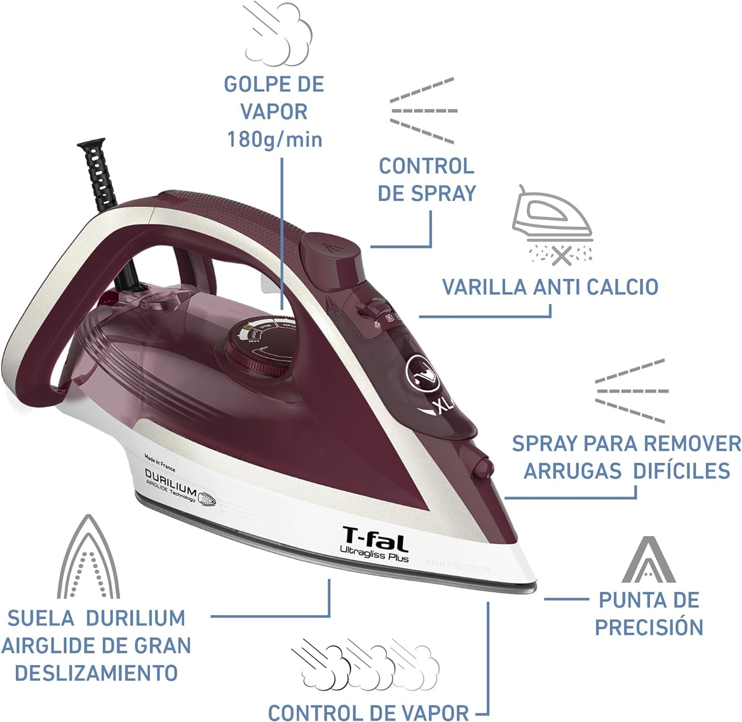 PLANCHA TFAL ULTRAGLIDE PRO *PAGO SEMANAL $90*