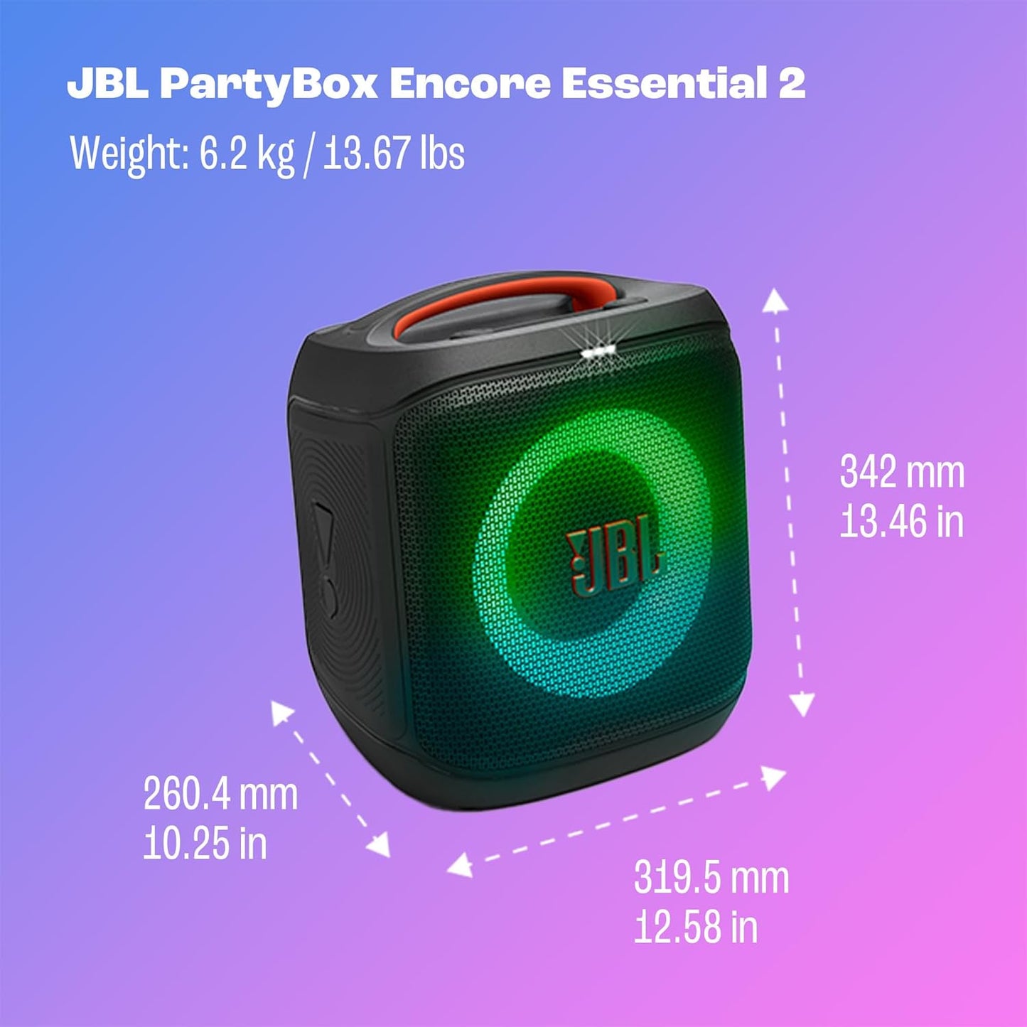 l JBL PartyBox Encore Essential 2 Bocina Portátil ✨PAGO SEMANAL $190✨