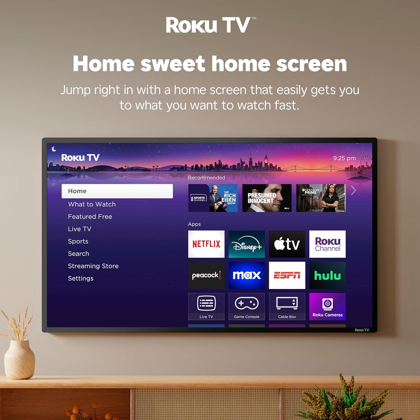 PANTALLA HISENSE 32" SMARTV ROKU 🔥PAGO SEMANAL $140🔥