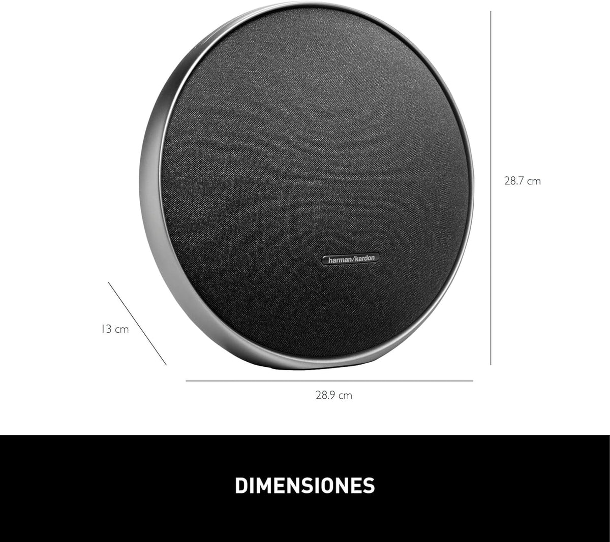 Bocina Bluetooth Portátil Harman Kardon Onyx Studio 9 Negro 50W RMS