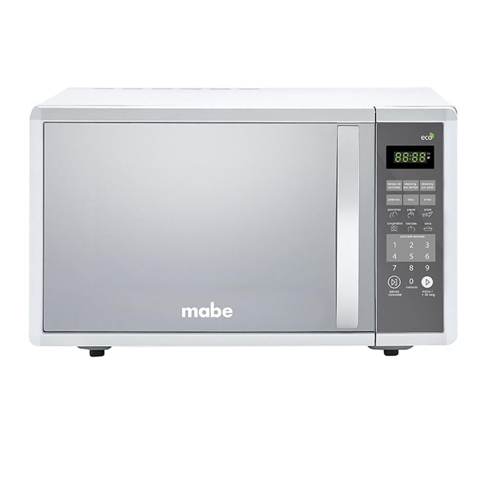 Horno de Microondas Mabe 1.1 Pies Acabado Espejo Vista Frontal Oficial